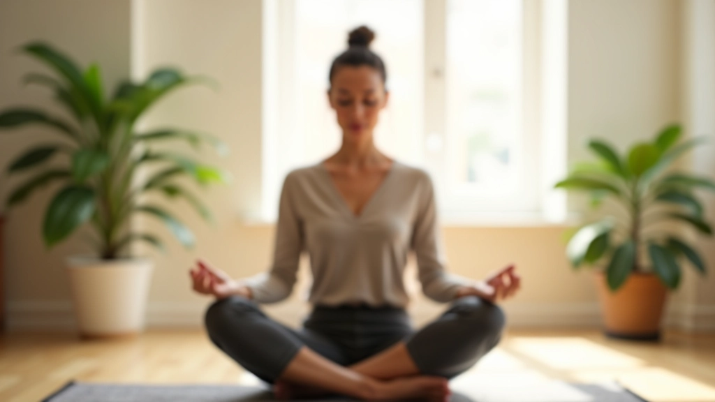 Séance de méditation pleine conscience dans un espace serein et professionnel